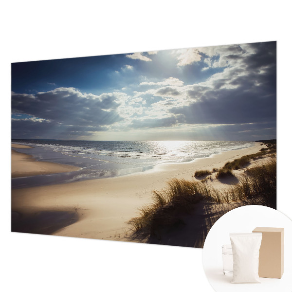 Fotovæg soveværelse Strålende kyst