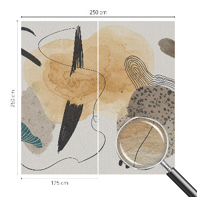 Fototapet efter mål Abstrakt komposition