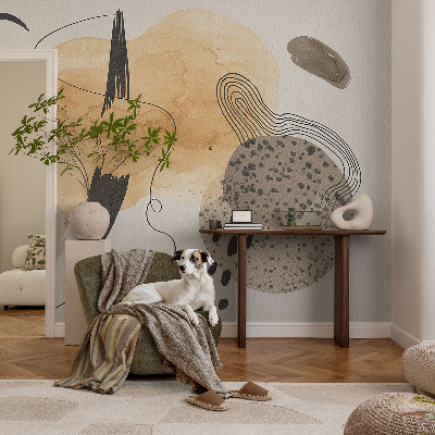 Fototapet efter mål Abstrakt komposition