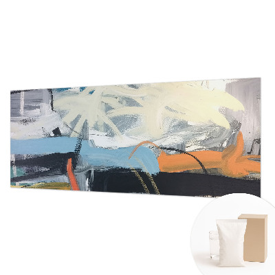 Fototapet på mål med en farverig abstrakt illustration