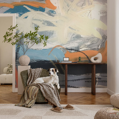 Fototapet på mål Farverig abstraktion