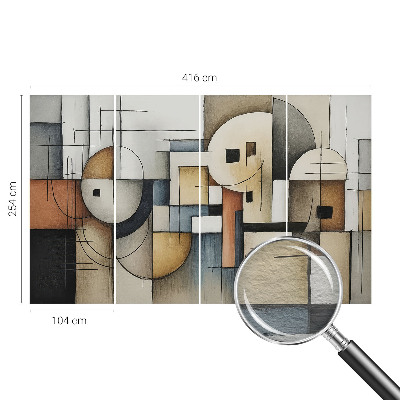 Modern fototapet Geometrisk harmoni