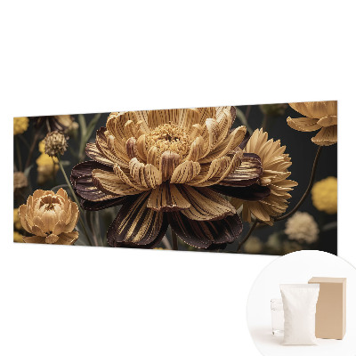 Høj kvalitet fototapet med blomstermotiv og elegant udtryk
