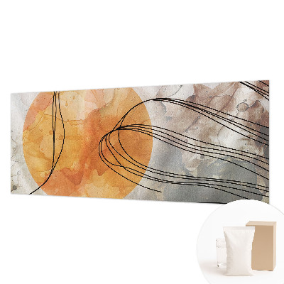 Non-woven fototapet med et harmonisk abstrakt motiv