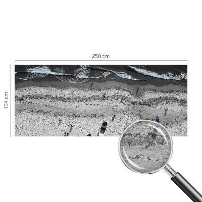 Stor fototapet Strandro