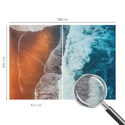 3D fototapet Marin symbiose