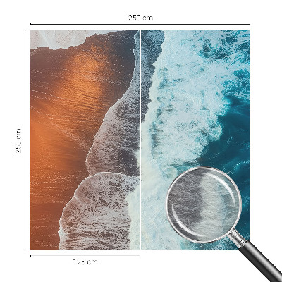 3D fototapet Marin symbiose