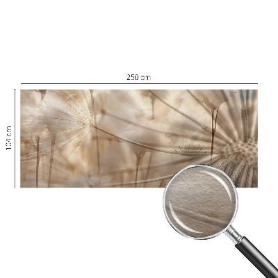 Fototapet Diskrete mælkebøtter