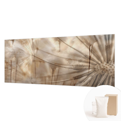 Fototapet Diskrete mælkebøtter