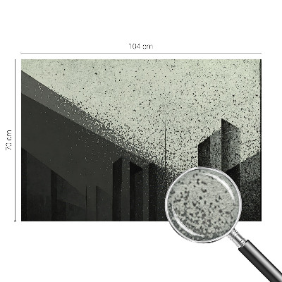 Foto tapet Bygeometri