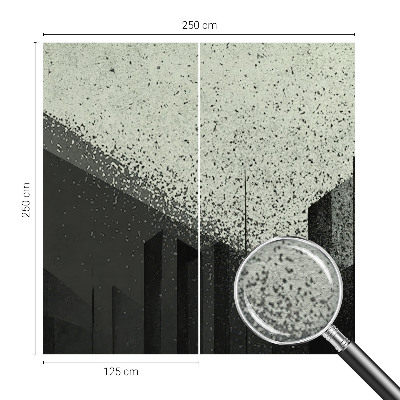 Foto tapet Bygeometri