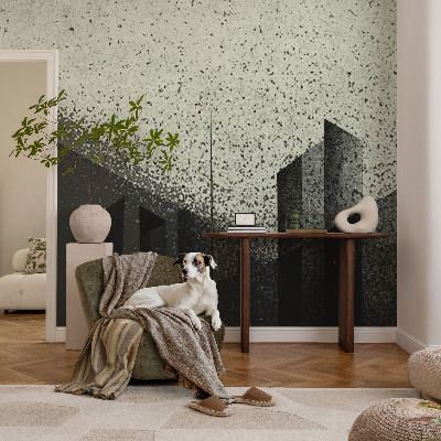 Foto tapet Bygeometri