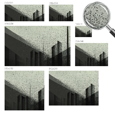 Foto tapet Bygeometri