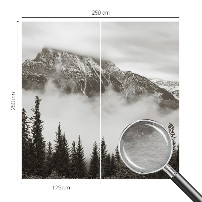 Vlies fototapet Bjerglandskab