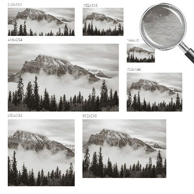 Vlies fototapet Bjerglandskab