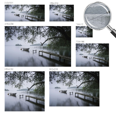 Fotostat En rolig sø