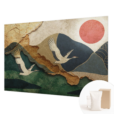 Fotovæg Østens kraner