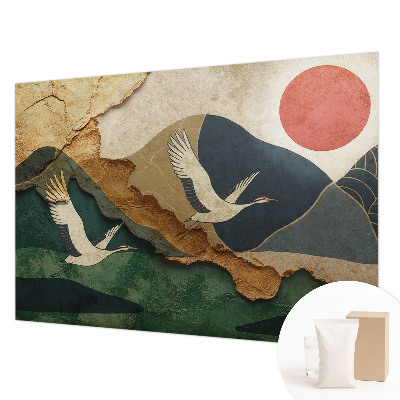 Fotovæg Østens kraner