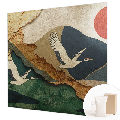 Fotovæg Østens kraner