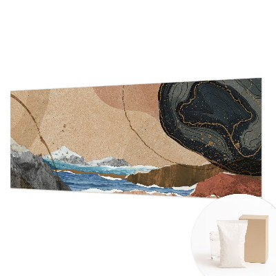 Fototapet børneværelse Abstrakt landskab