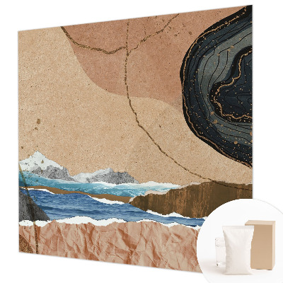 Fototapet børneværelse Abstrakt landskab