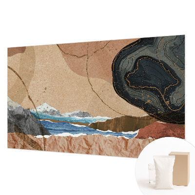 Fototapet børneværelse Abstrakt landskab