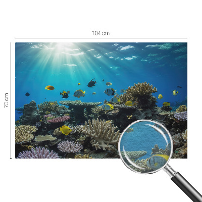 Fototapet soveværelse Undervandsverden