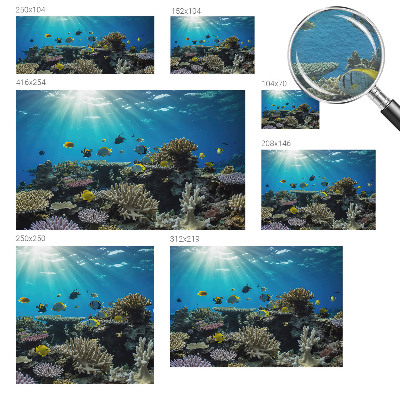 Fototapet soveværelse Undervandsverden