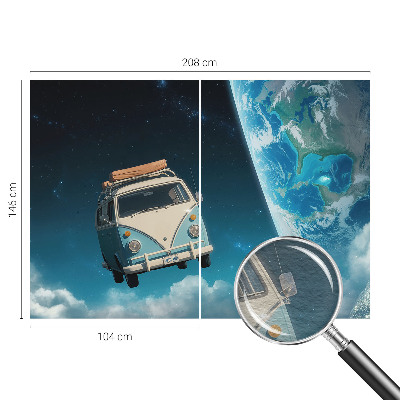 Fototapet efter mål Rumrejser