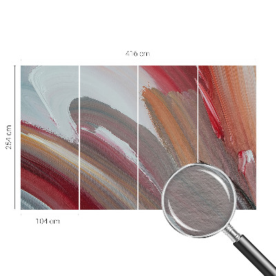 Fototapet på mål Malerisk udtryk