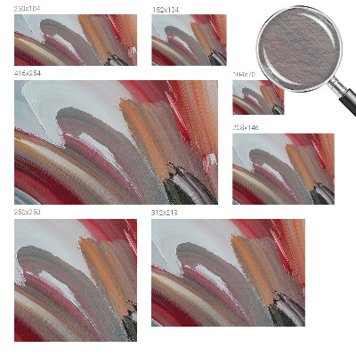 Fototapet på mål Malerisk udtryk