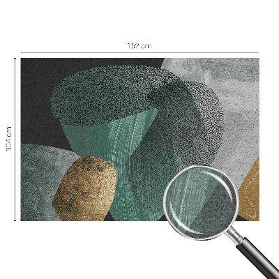 Høj kvalitet fototapet med abstrakt geometrisk motiv