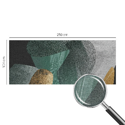 Høj kvalitet fototapet med abstrakt geometrisk motiv