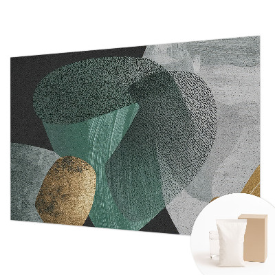 Høj kvalitet fototapet med abstrakt geometrisk motiv