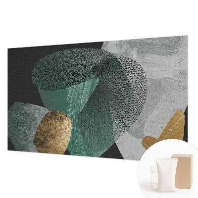 Høj kvalitet fototapet med abstrakt geometrisk motiv
