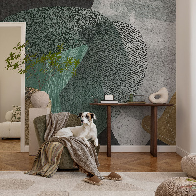 Høj kvalitet fototapet Abstrakt geometri