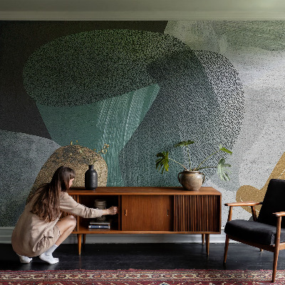 Høj kvalitet fototapet Abstrakt geometri