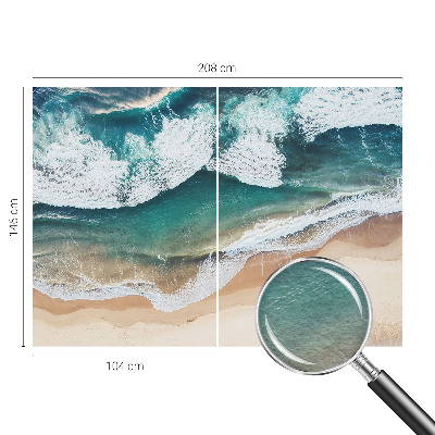 Fototapet Havbølger