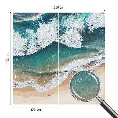 Fototapet Havbølger