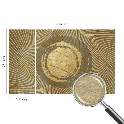 Foto tapet Udstrålende linjer