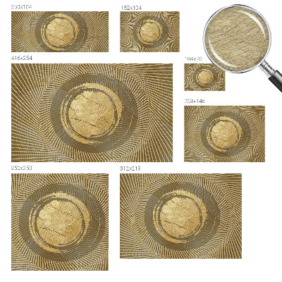 Foto tapet Udstrålende linjer