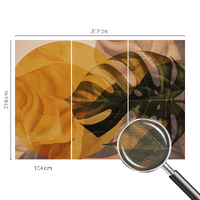 Tapet Abstrakte blade