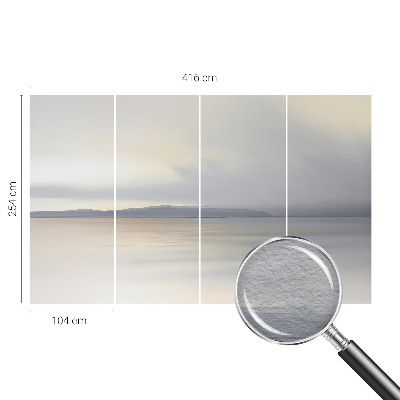 Non-woven fototapet med et harmonisk landskabsmotiv