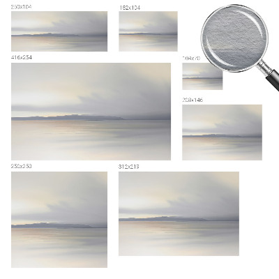 Non-woven fototapet med et harmonisk landskabsmotiv