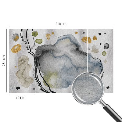 Væg tapet Abstrakt akvarel