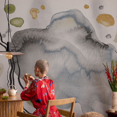 Væg tapet Abstrakt akvarel