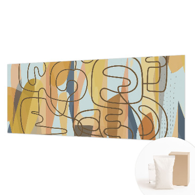 Fototapet børneværelse Abstrakte former