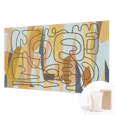 Fototapet børneværelse Abstrakte former