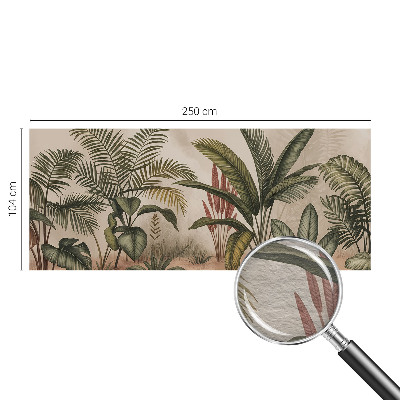 Fototapet på mål Plantemotiv