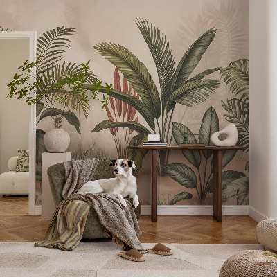 Fototapet på mål Plantemotiv